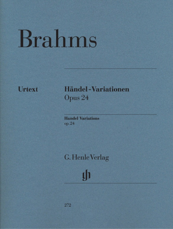 JOHANNES BRAHMS Handel Variations op. 24 [HN272]