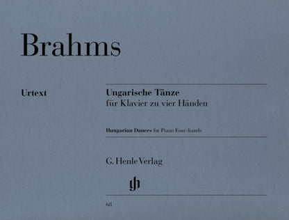 JOHANNES BRAHMS Hungarian Dances no. 1-21 [HN68]