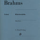 JOHANNES BRAHMS Piano Pieces [HN564]