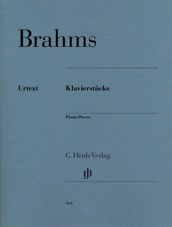 JOHANNES BRAHMS Piano Pieces [HN564]