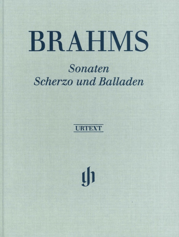 JOHANNES BRAHMS Sonatas, Scherzo and Ballades [HN1085]