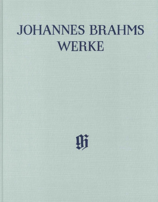 JOHANNES BRAHMS Triumphlied op. 55 - Piano reduction and Arrangement for Piano 4-hands [HN6036]