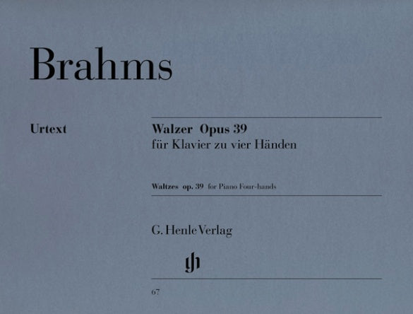 JOHANNES BRAHMS Waltzes op. 39 [HN67]