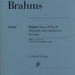 JOHANNES BRAHMS Waltz op. 39 no. 15 - Original and simplified version [HN1089]