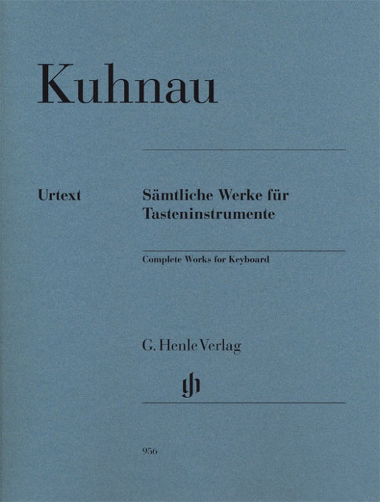 JOHANN KUHNAU Complete Works for Keyboard [HN956]