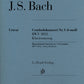 JOHANN SEBASTIAN BACH Harpsichord Concerto no. 2 E major BWV 1053 [HN1381]