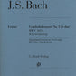 JOHANN SEBASTIAN BACH Harpsichord Concerto no. 3 D major BWV 1054 [HN1382]