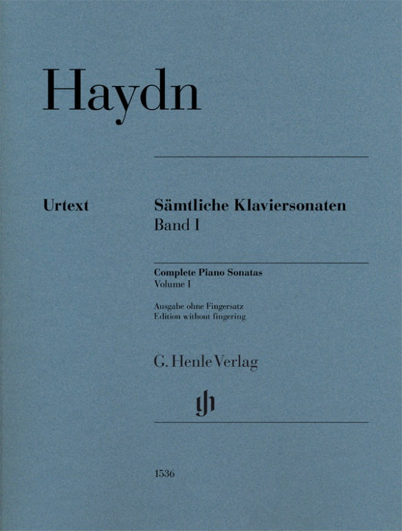 JOSEPH HAYDN Complete Piano Sonatas Volume I [HN1536]