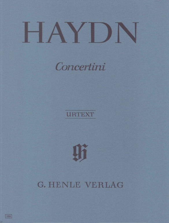 JOSEPH HAYDN Concertini for Piano (Harpsichord) with two Violins and Violoncello [HN188]