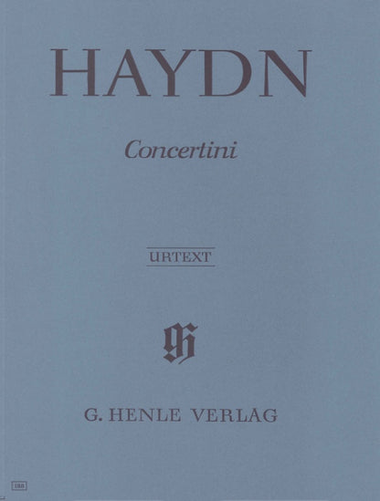 JOSEPH HAYDN Concertini for Piano (Harpsichord) with two Violins and Violoncello [HN188]