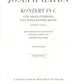 JOSEPH HAYDN Organ Concerto C major Hob. XVIII 10 (First Edition) [HN313]