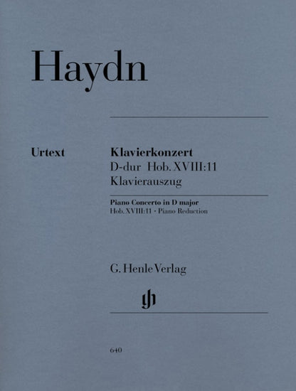 JOSEPH HAYDN Piano Concerto (Harpsichord) D major Hob. XVIII 11 [HN640]