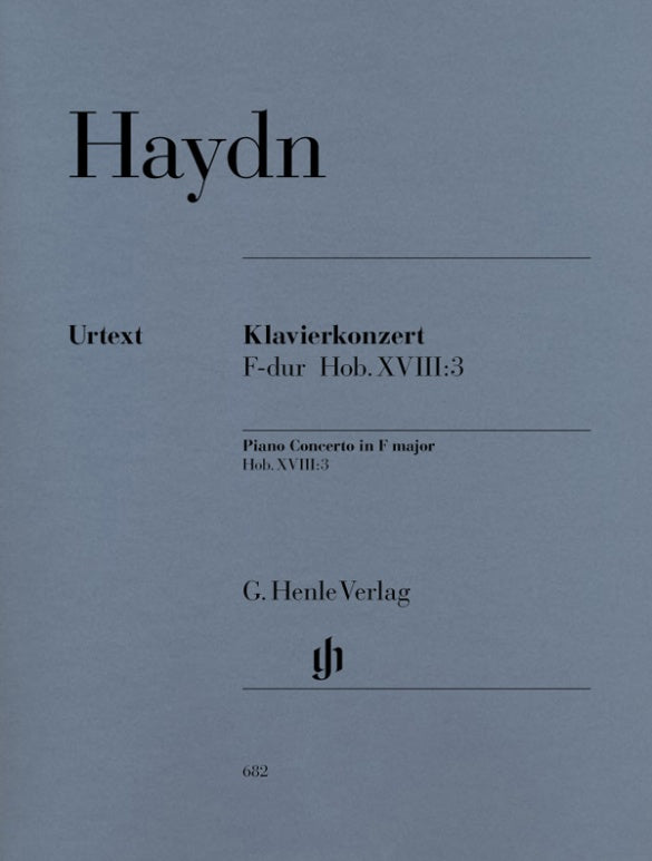 JOSEPH HAYDN Piano Concerto (Harpsichord) F major Hob. XVIII 3 [HN682]