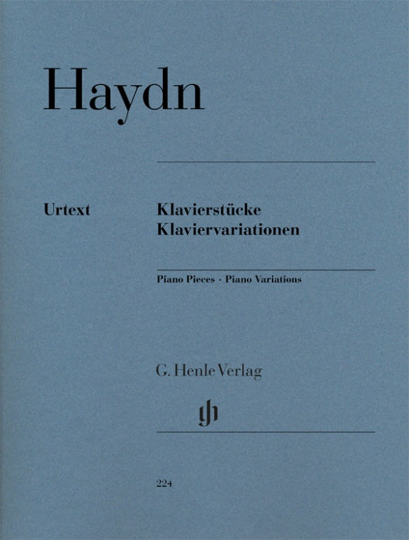 JOSEPH HAYDN Piano Pieces - Piano Variations [HN224]