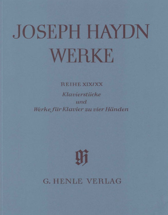 JOSEPH HAYDN Piano Pieces for Piano 2-hands  Works for Piano 4-hands [HN5501]