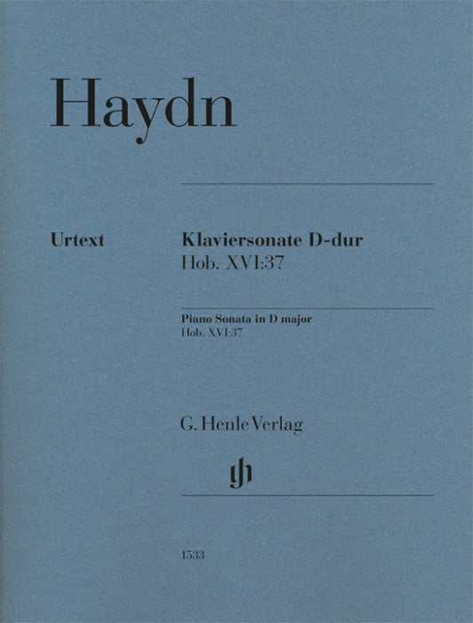 JOSEPH HAYDN Piano Sonata D major Hob. XVI 37 [HN1533]