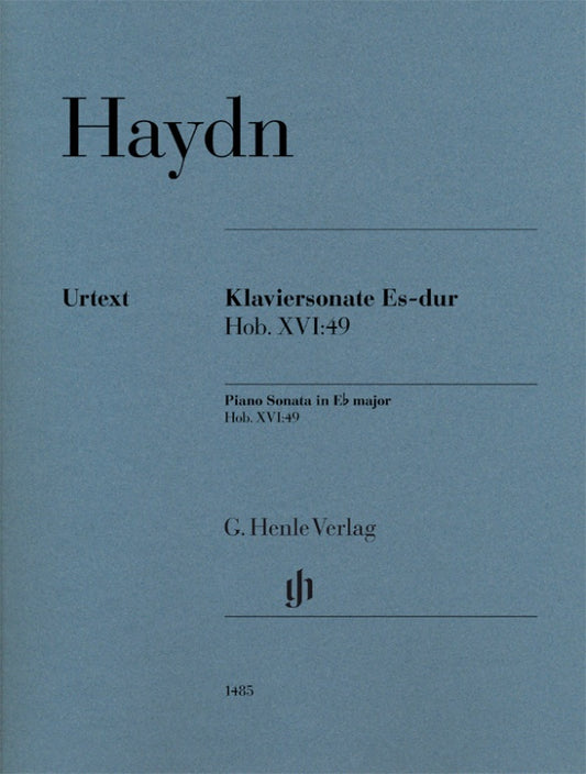 JOSEPH HAYDN Piano Sonata E flat major Hob. XVI 49 [HN1485]