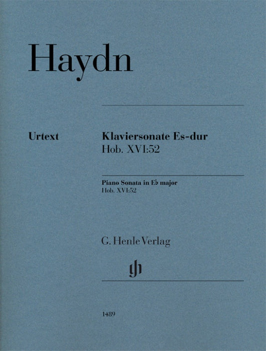 JOSEPH HAYDN Piano Sonata E flat major Hob. XVI 52[HN1489]