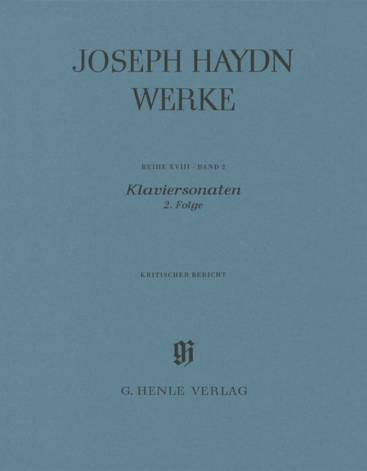 JOSEPH HAYDN Piano Sonatas, Volume II [HN5483]