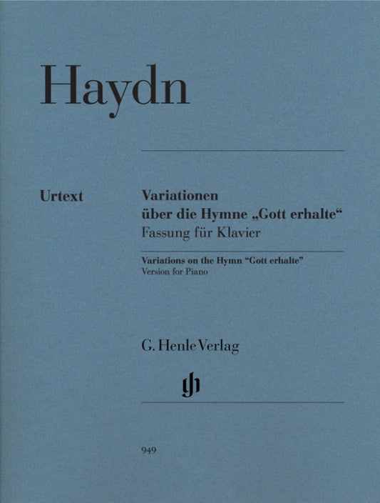 JOSEPH HAYDN Variations on the Hymn Gott erhalte, Version for Piano [HN949]