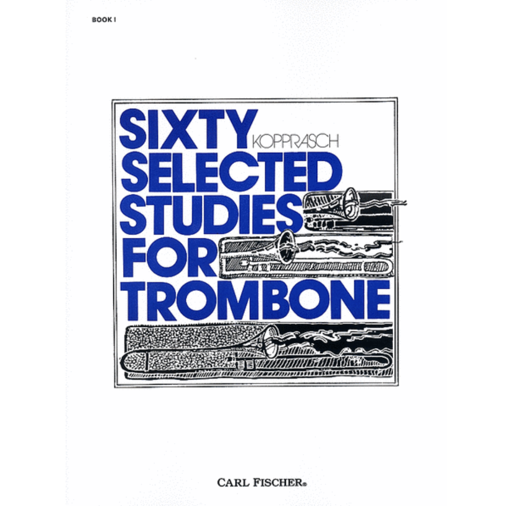 Sixty Selected Studies for Trombone Kopprasch - Book 1 [O2895]