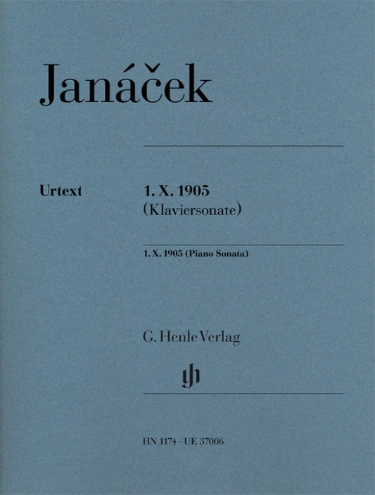 LEOS JANÁCEK 1. X. 1905 (Piano Sonata) [HN1174]