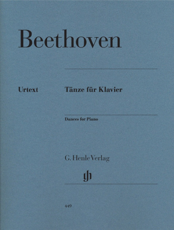 LUDWIG VAN BEETHOVEN Dances for Piano [HN449]