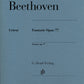 LUDWIG VAN BEETHOVEN Fantasy op. 77 [HN1306]