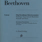 LUDWIG VAN BEETHOVEN Five Famous Piano Sonatas [HN1392]
