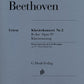 LUDWIG VAN BEETHOVEN Piano Concerto no. 2 B flat major op. 19 [HN434]