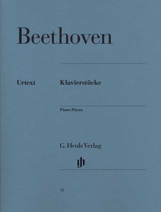 LUDWIG VAN BEETHOVEN Piano Pieces [HN12]