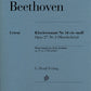 LUDWIG VAN BEETHOVEN Piano Sonata no. 14 c sharp minor op. 27 no. 2 (Moonlight) [HN1062]