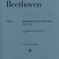 LUDWIG VAN BEETHOVEN Piano Sonata no. 30 E major op. 109 [HN1118]