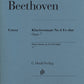 LUDWIG VAN BEETHOVEN Piano Sonata no. 4 E flat major op. 7 [HN773]