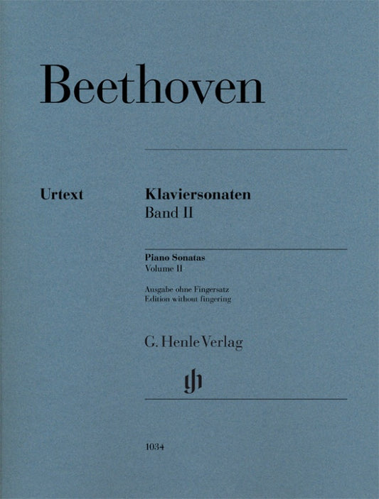 LUDWIG VAN BEETHOVEN Piano Sonatas, Volume II [HN1034]