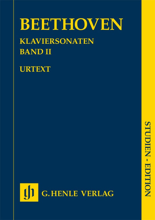 LUDWIG VAN BEETHOVEN Piano Sonatas, Volume II [HN9034]