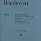 LUDWIG VAN BEETHOVEN Piano Sonatas no. 9 and no. 10 E major and G major op. 14 no. 1 and no. 2 [HN810]