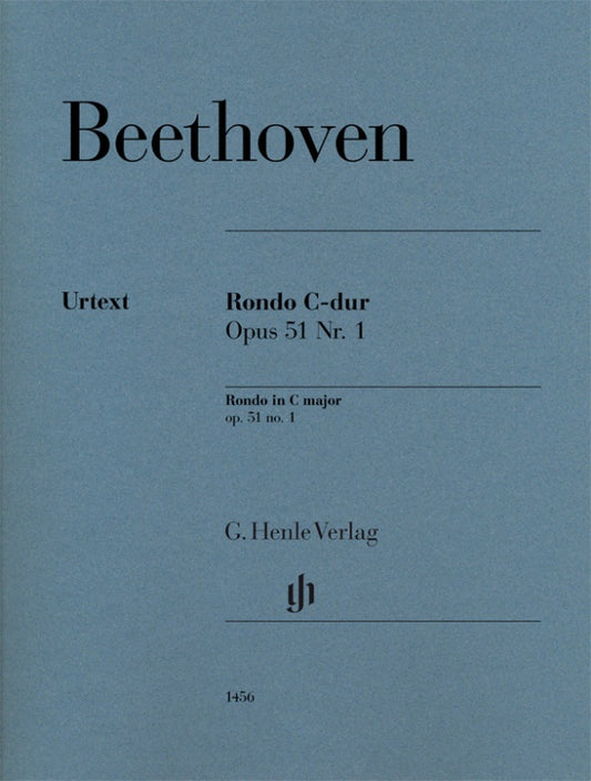 LUDWIG VAN BEETHOVEN Rondo C major op. 51 no. 1 [HN1456]