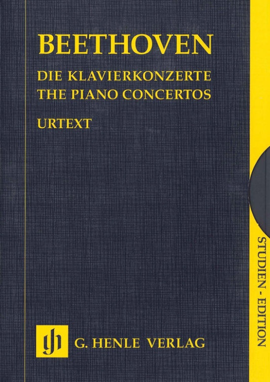 LUDWIG VAN BEETHOVEN The Piano Concertos - 5 Volumes in a Slipcase [HN9808]