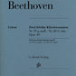 LUDWIG VAN BEETHOVEN Two Easy Piano Sonatas no. 19 and no. 20 g minor and G major op. 49 no. 1 and no. 2 [HN1327]