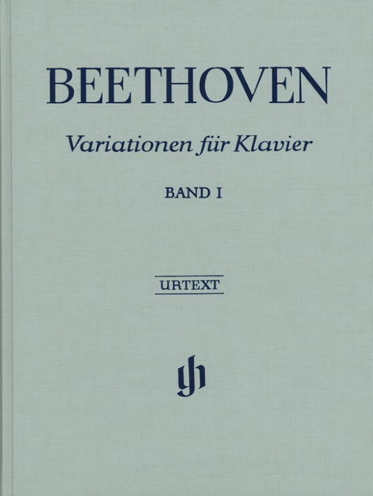 LUDWIG VAN BEETHOVEN Variations for Piano, Volume I [HN143]