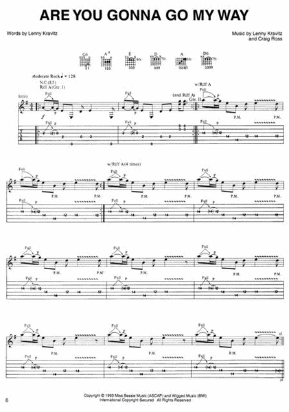 Lenny Kravitz - Greatest Hits for Guitar(TAB) [2500380]