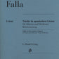 MANUEL DE FALLA Nights in the Gardens of Spain for Piano and Orchestra [HN1450]