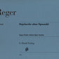 MAX REGER Organ Works without Opus Number [HN762]