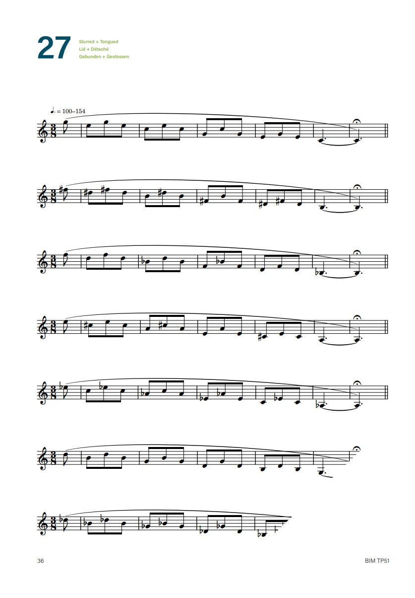 Maurice Benterfa Vibration Zone Warm-ups and Embouchure Building for all Brass [TP51]