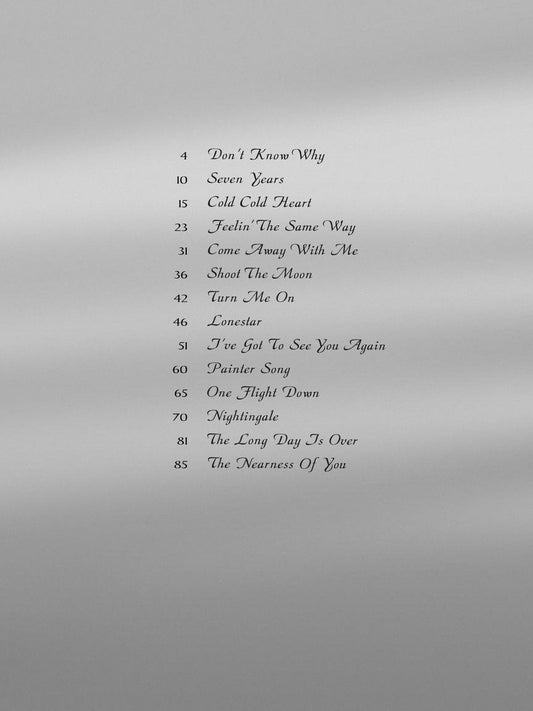 Norah Jones – Come Away with Me Piano/Vocal/Guitar  [306495]