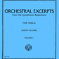 Orchestral Excerpts from the Symphonic Repertoire for Viola (Joseph Vieland) [IMC1107]