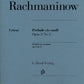 RACHMANINOFF, SERGEI Prélude c sharp minor op. 3 no. 2 [HN1211]