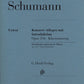 ROBERT SCHUMANN Introduction and Concert Allegro op. 134 for Piano and Orchestra [HN1139]