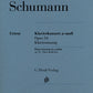 ROBERT SCHUMANN Piano Concerto a minor op. 54 [HN660]